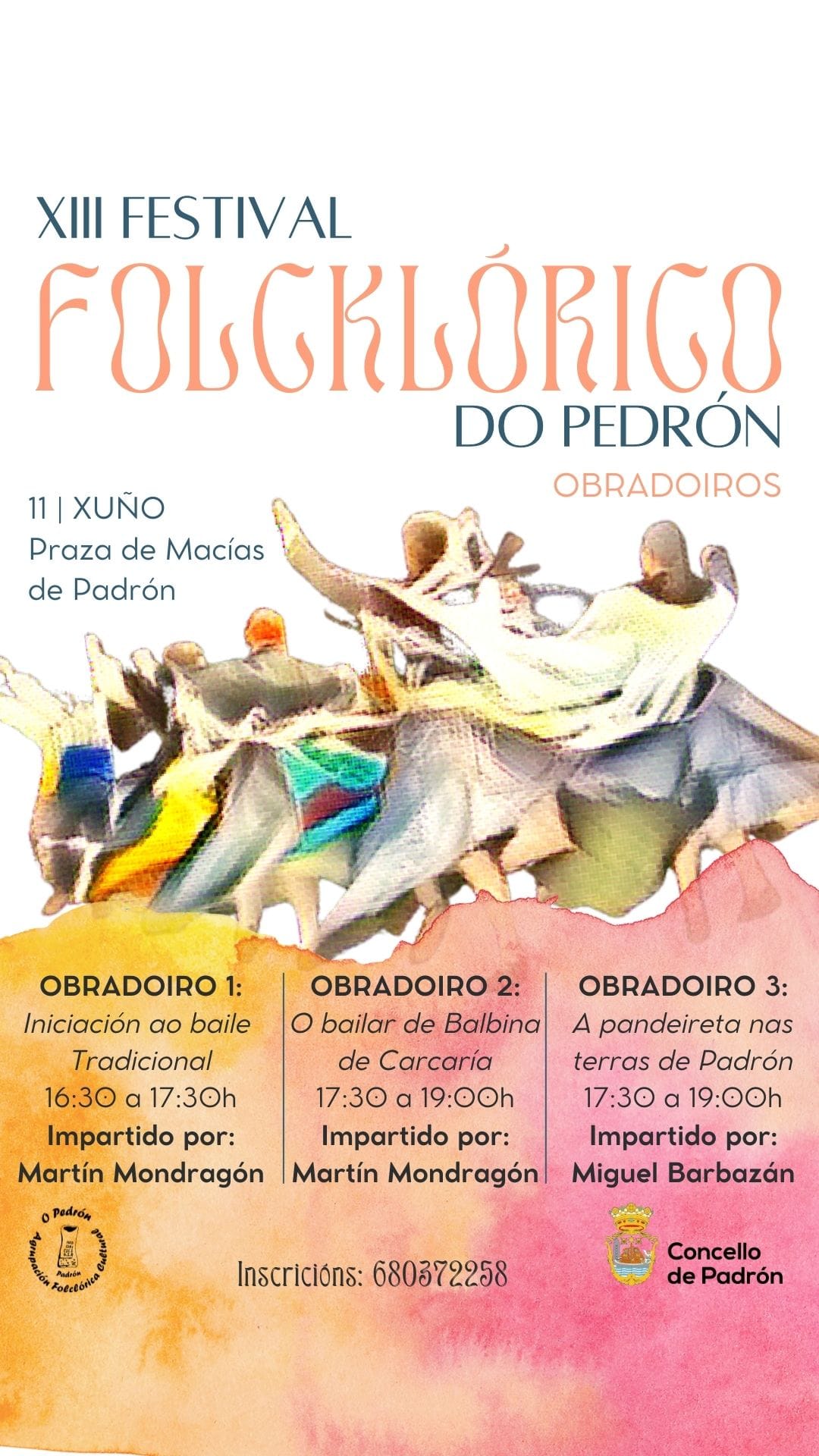 XIII Festival Folclórico do Pedrón. Obradoiros