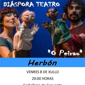 A cultura rula por Padrón. Diáspora Teatro "O Peirao"