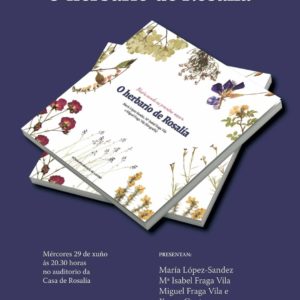 Presentación do libro 'O herbario de Rosalía'