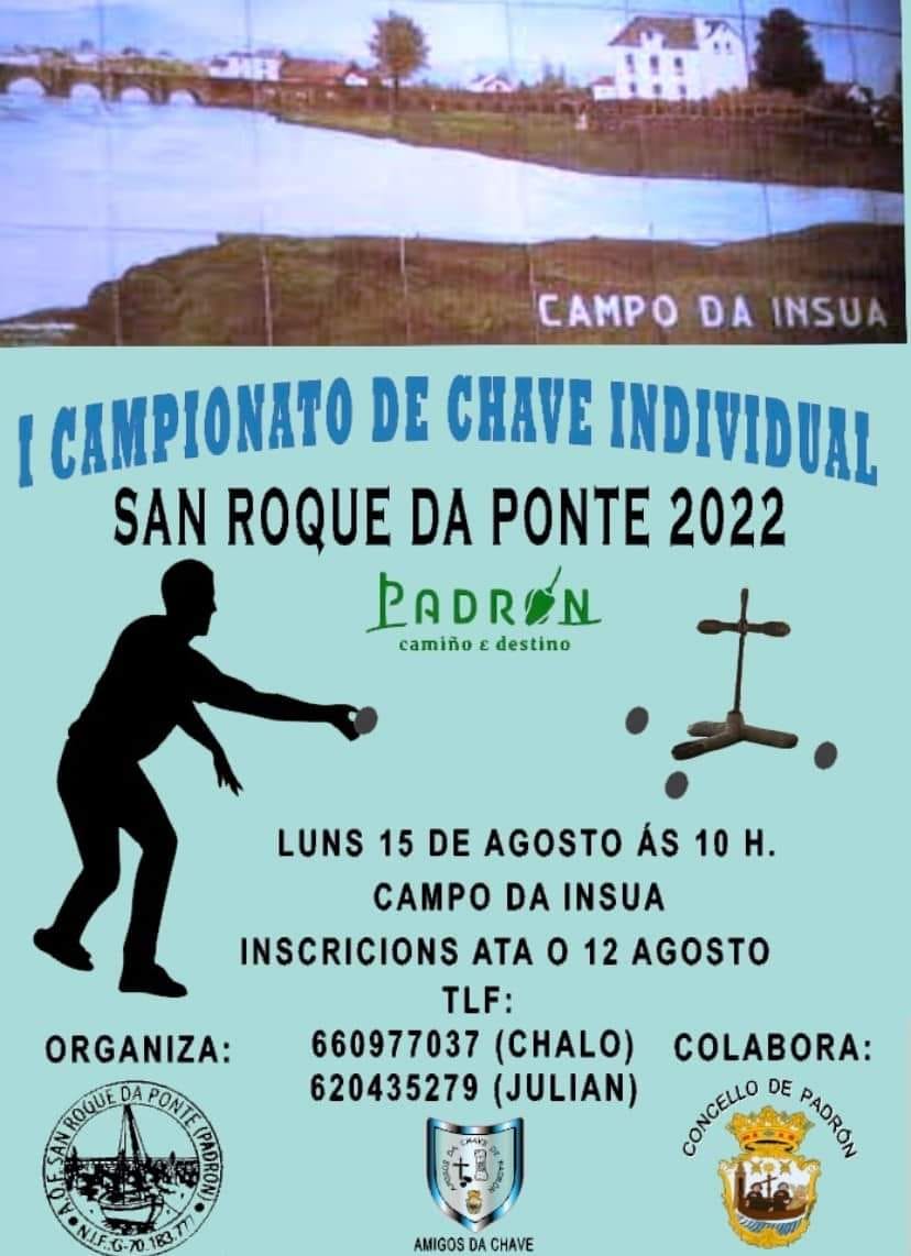 I Campioato de chave individual 'San Roque da Ponte'