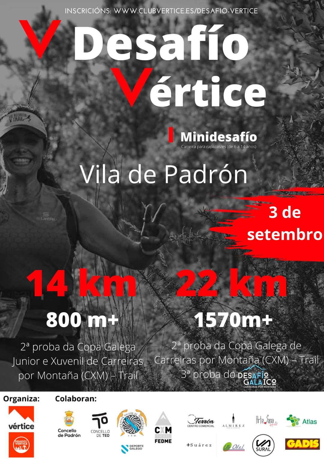 V Desafío Vértice Trail Vila de Padrón