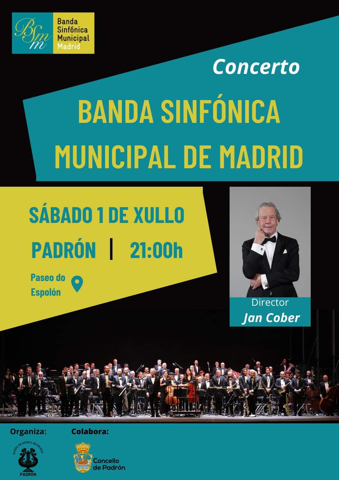 Concerto da Banda Sinfónica Municipal de Madrid