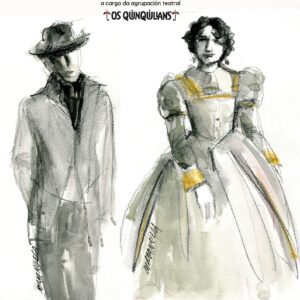 Visita teatral ‘Camiño Branco de Rosalía’