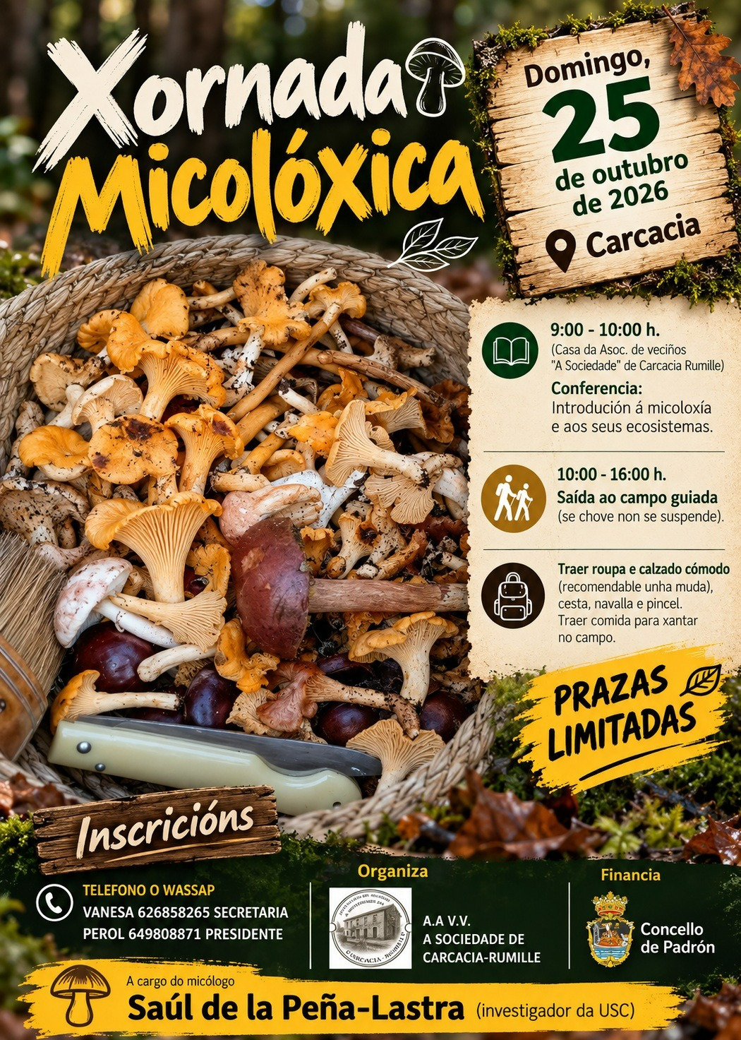 Xornada Micolóxica en Carcacía